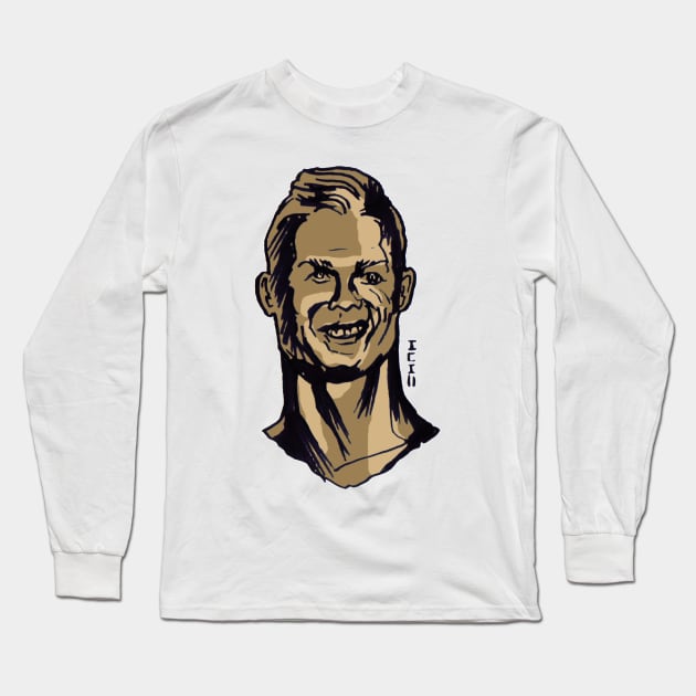 Ronaldo Statue Meme Long Sleeve T-Shirt by sketchnkustom